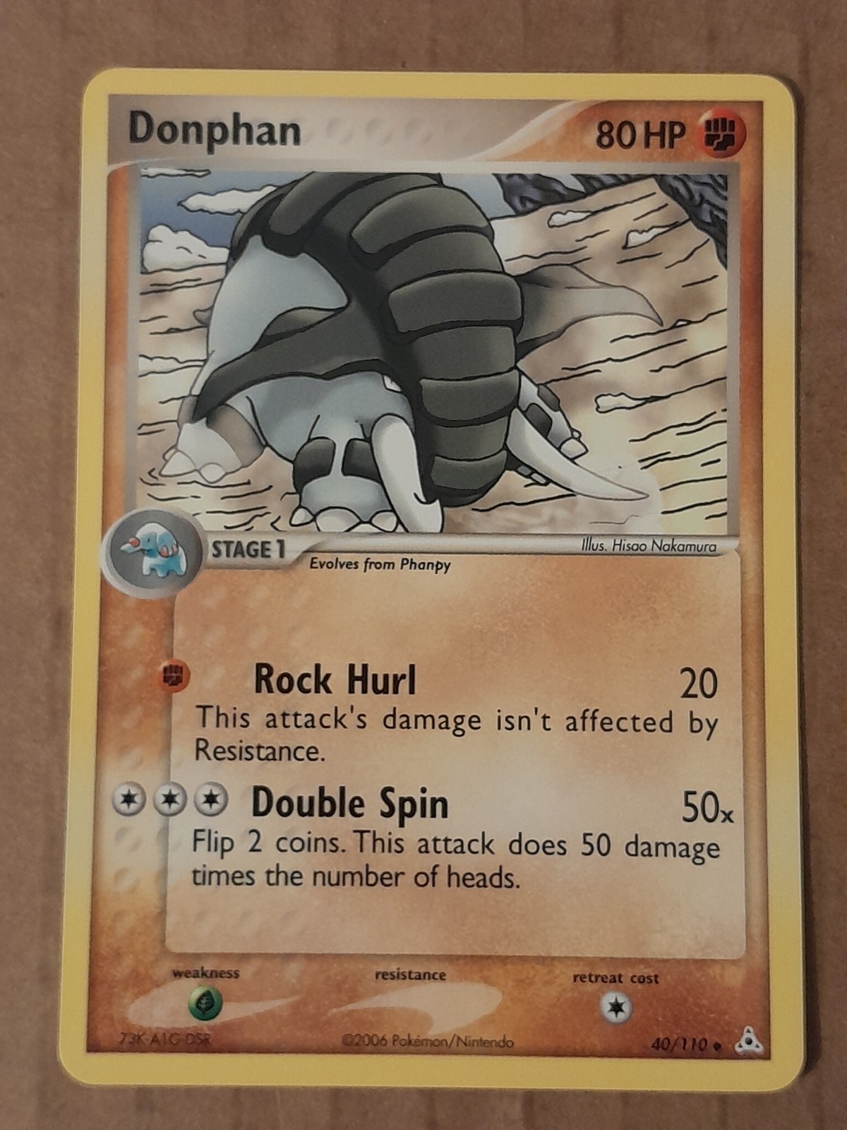 Pokemon Donphan 40/110 ex Holon Phantoms NM-MT See Pictures