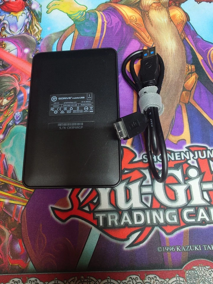 G Technology G-Drive Mobile USB 3.0 1TB Black 0G04451 - With Cable Tested Works - Image 2 of 2
