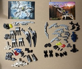 LEGO Bionicle -  #20005 Winged Rahi Klakk (2008) #20012 Click (2009) - Complete