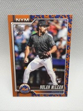 2026 Topps Series 1 NOLAN McLEAN Team Color Border Variation RC #214 Mets