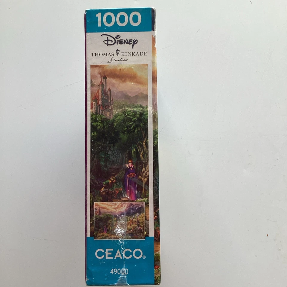 Rompecabezas Thomas Kinkade Disney Blancanieves La Reina Malvada 1000 piezas Foto 3 de 4