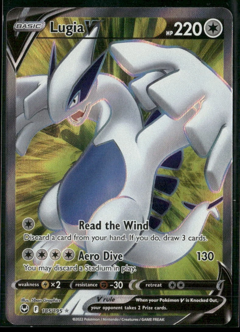 Ultra Rare Pokmon Lugia Individual Cards for sale - eBay Ultra Rare Pokmon Lugia Individual Cards for sale - eBay