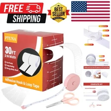 30Ft *2 Inch Tape with Adhesive Back, Heavy Duty Double Sided Adhesive Strips...