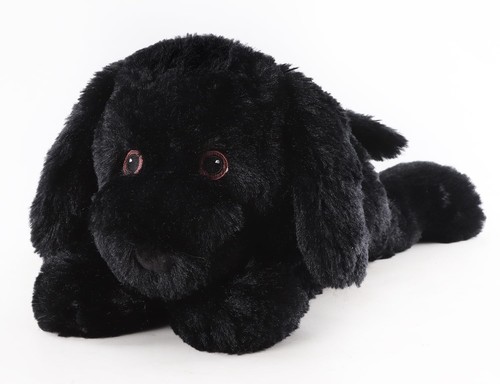 Black Lab Hund Stofftier, mikrowellengeeignete Heizkissen für Periodenkrämpfe & P...