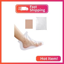Plastic Foot Covers for Feet, Used for Foot Moisturizing Disposable Socks,300 Pl