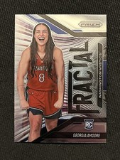GEORGIA AMOORE 2025 Panini Prizm WNBA FRACTAL RC Washington Mystics Rookie 🏀