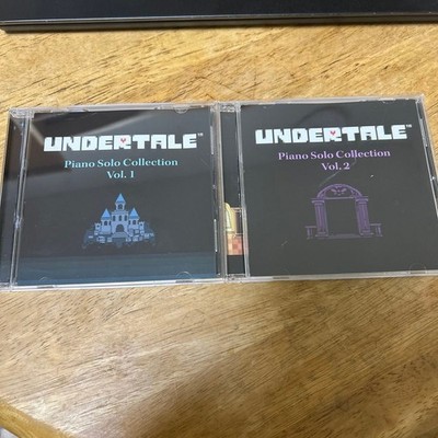 UNDERTALE Piano Solo Collection Vol.1 & Vol.2 CD 2-Disc Set