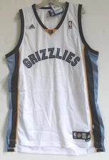 ADIDAS MEMPHIS GRIZZLIES SWINGMAN BLANK TEAM WHITE JERSEY 4XL