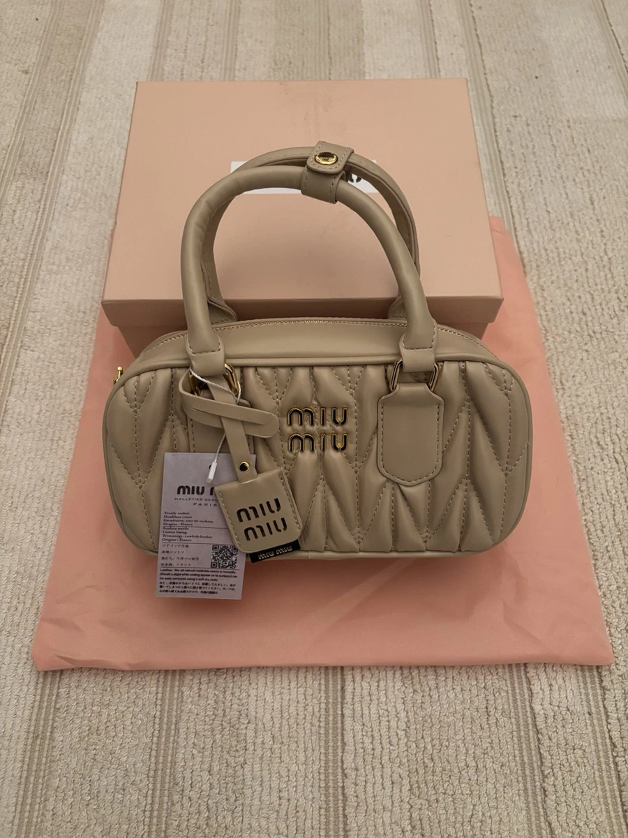 Miu Miu Leather Bags & Handbags for Women for sale | eBay