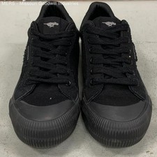 Rocket Dog Women's Black Canvas Lace-Up Shoes Size 7.5