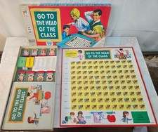 CIB 1967 Go to the Head of the Class Board Game NICE Condition