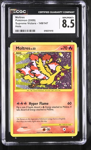 Moltres graded CGC 8.5 for sale on eBay
