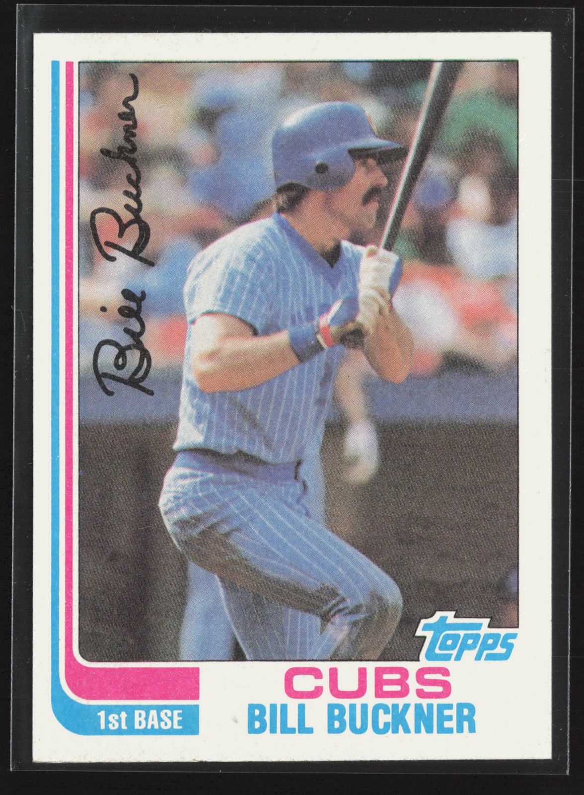 1982 Topps #760 Bill Buckner Chicago Cubs NM