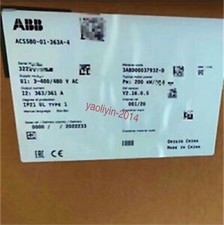 1PC New Original ABB ACS580-01-363A-4 200KW Inverter Via DHL/Fedex