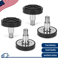 4PK 35mm Car Lift Rubber tray Heightening Feet Plus High Leg Pads Shaft Diameter
