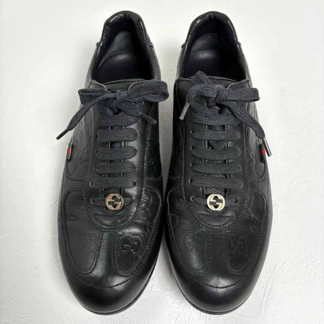 Gucci GG Pattern Interlocking Low-Cut Sneakers EU… - image 2