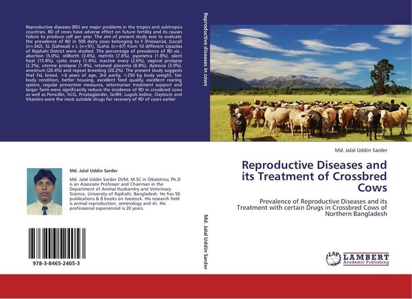 Reproductive Diseases And Its Treatment Of Crossbred Cows Md. Jalal Uddin Sarder-image
