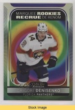 2021-22 O-Pee-Chee Platinum Rainbow Color Wheel Grigori Denisenko #208 READ 8tn