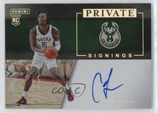 2023-24 Panini NBA Hoops Private Signings Chris Livingston #PS-LIV Auto 0nr3