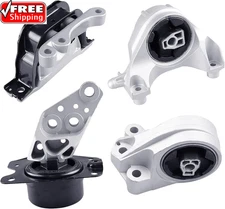Engine Motor Mount Set & Trans Mount Compatible with 2010 Equinox 3.0L 10-17