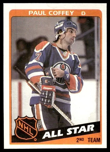 1984-85 Topps #163 Paul Coffey Edmonton Oilers