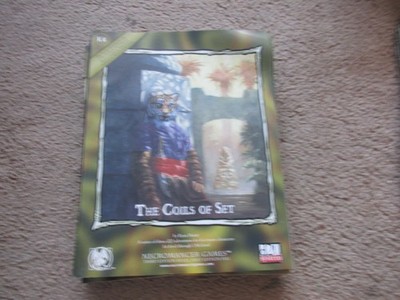A D&D D20 3.5E K4 THE COILS OF SET ADV 1-13 KENZER VGC DUNGEON DRAGON