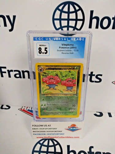 Vileplume graded CGC 8.5 for sale on eBay
