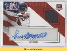 2015 Panini USA Baseball Jersey Signatures 56/99 Luis Tuero #19 Auto READ 0h1
