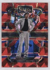 2024 Panini Select WNBA Concourse Red Ice Prizm Cheryl Miller #85 HOF 11ba