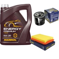 SCT Inspektionspaket 5L Mannol Energy 5W-30 FüR Mazda Premacy 1.9 2.0 323 F VI