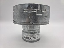 Metal-Fab 3MIX6 3" B-Vent SS/Galv Steel 3" X 6" Increaser Fitting