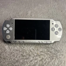 Sony PSP 2001 Portable Mystic Silver Handheld System - Charger Included. No Batt