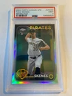 2024 TOPPS CHROME UPDATE PAUL SKENES REFRACTOR ROOKIE #USC88 CARD RC MINT PSA 9