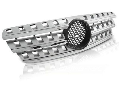 Grill for Mercedes W163 1998-2000 2001 2002 2003 2004 2005 VR-202 Chrome Silver
