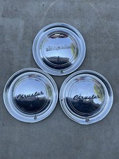 1949 Chrysler Windsor Sarstoga Hubcaps Wheel Covers Antique Vintage Classic