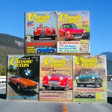 Vintage 80s-90s Thoroughbred & Classic Cars Magazine Bundle x 5 1987-94 Issues