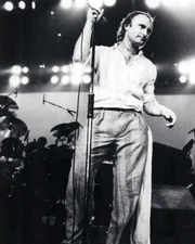 Phil Collins 1980's on stage performing 24x36 inch Poster