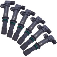6x Bobina Accensione Per Jeep Cherokee Commander Grand Cherokee 2 Dodge Ram 1500 Pick-up