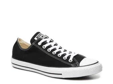 Converse All Star Chuck Taylor Canvas Low Top M9166 Black/White Shoes Sneakers