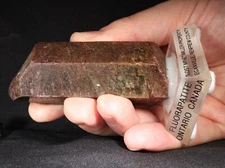 8.2 cm Fluorapatite Crystal Miller Property, Renfrew Co., Ontario, Canada