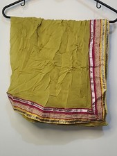 Ethnic Pakistani Indian Duppata Saree Scarf Printed Wrap Stole Upcycle U32 