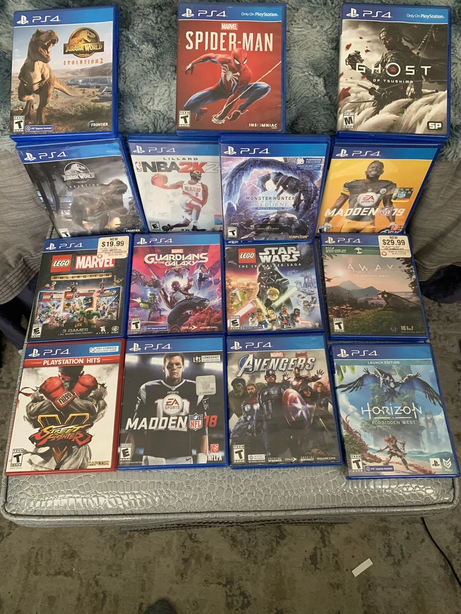 15 Assorted Lot Original PlayStation 4 PS4 Video Game Games