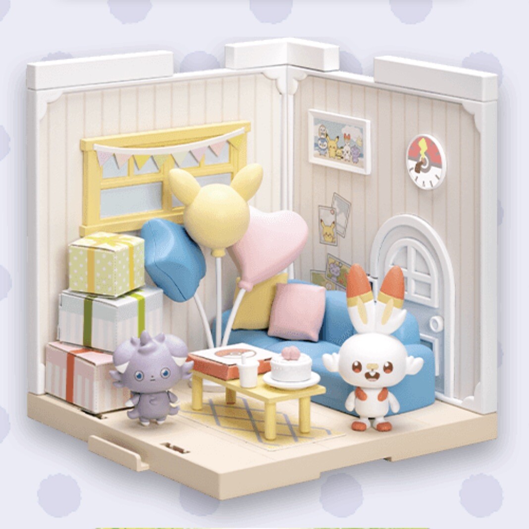 pokémon DOLLS HOUSE まとめ売り Pokemon Pokepeace House Pikachu Scorbunny Studio TAKARA Tomy Doll