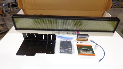 K&K SYSTEMS MINI MESSENGER PORTABLE PROGRAMABLE MESSAGE SIGN MODEL MM644