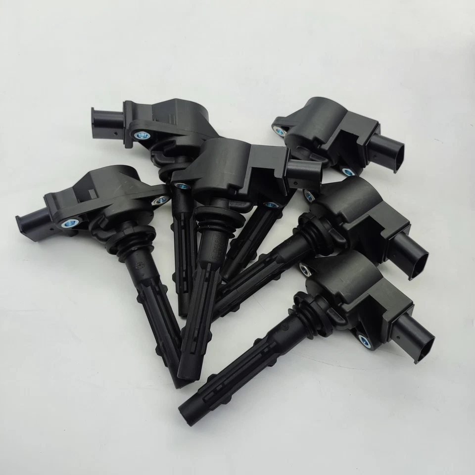 Paquete de 6 bobinas de encendido para Mercedes-Benz E280 E300 E350 C230 C250 C280 C300 UF535 Foto 3 de 4