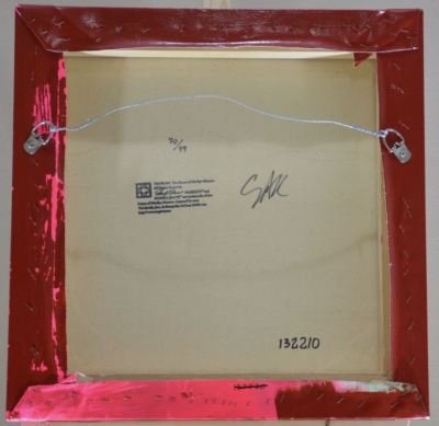 スティーブ・カウフマン　Steve Kaufman　マリリン・モンロー　限定番号 Framed. Steve Kaufman, Signed/Numbered Original “Marilyn Monroe