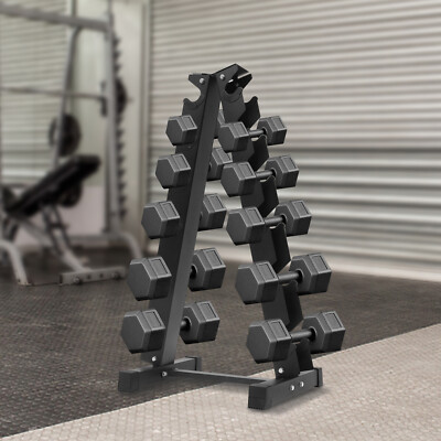 Home Gym Dumbbell Rack Stand Heavy Duty Storage Holder Shelf Weight Rack 300kg