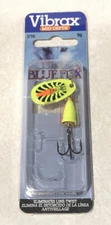 VIBRAX Blue Fox Super Spinner 3/16oz #2 FIRETIGER Mid Depth VMC Hooks NEW