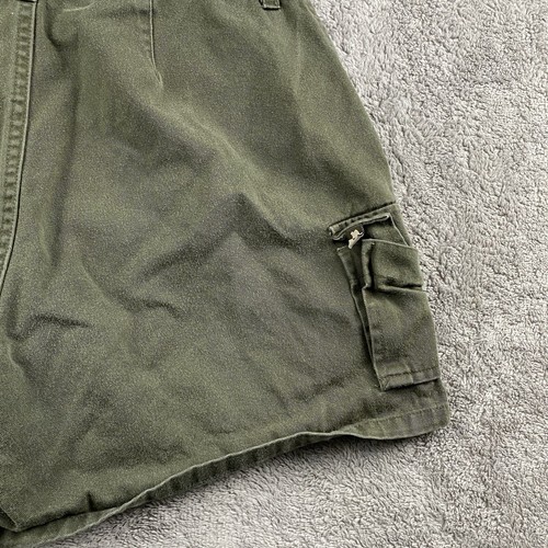 Route 66 Burmuda Cargo Shorts Womens Size 8 Olive Pockets - Picture 10 of 14