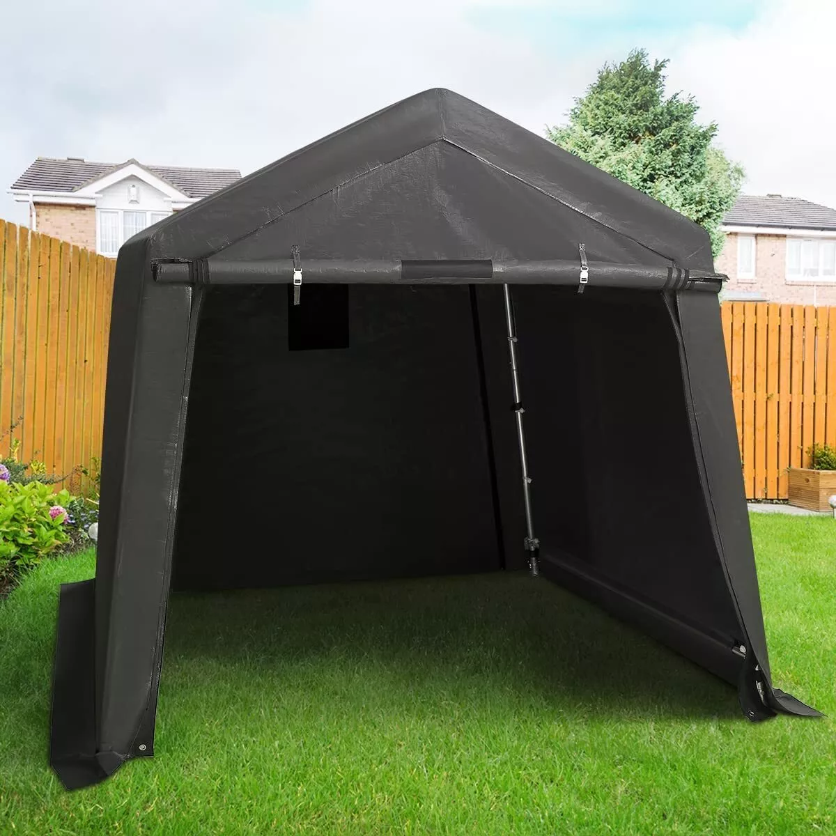 Canopy top storage shelter
